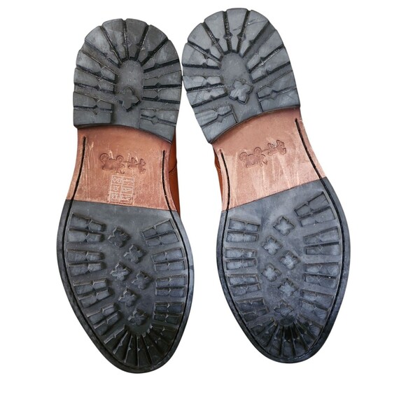 Coach Bryce Camel Brown Jodphur Ankle Boots Mens 8D Old Money Preppy Equestrian - Picture 6 of 8